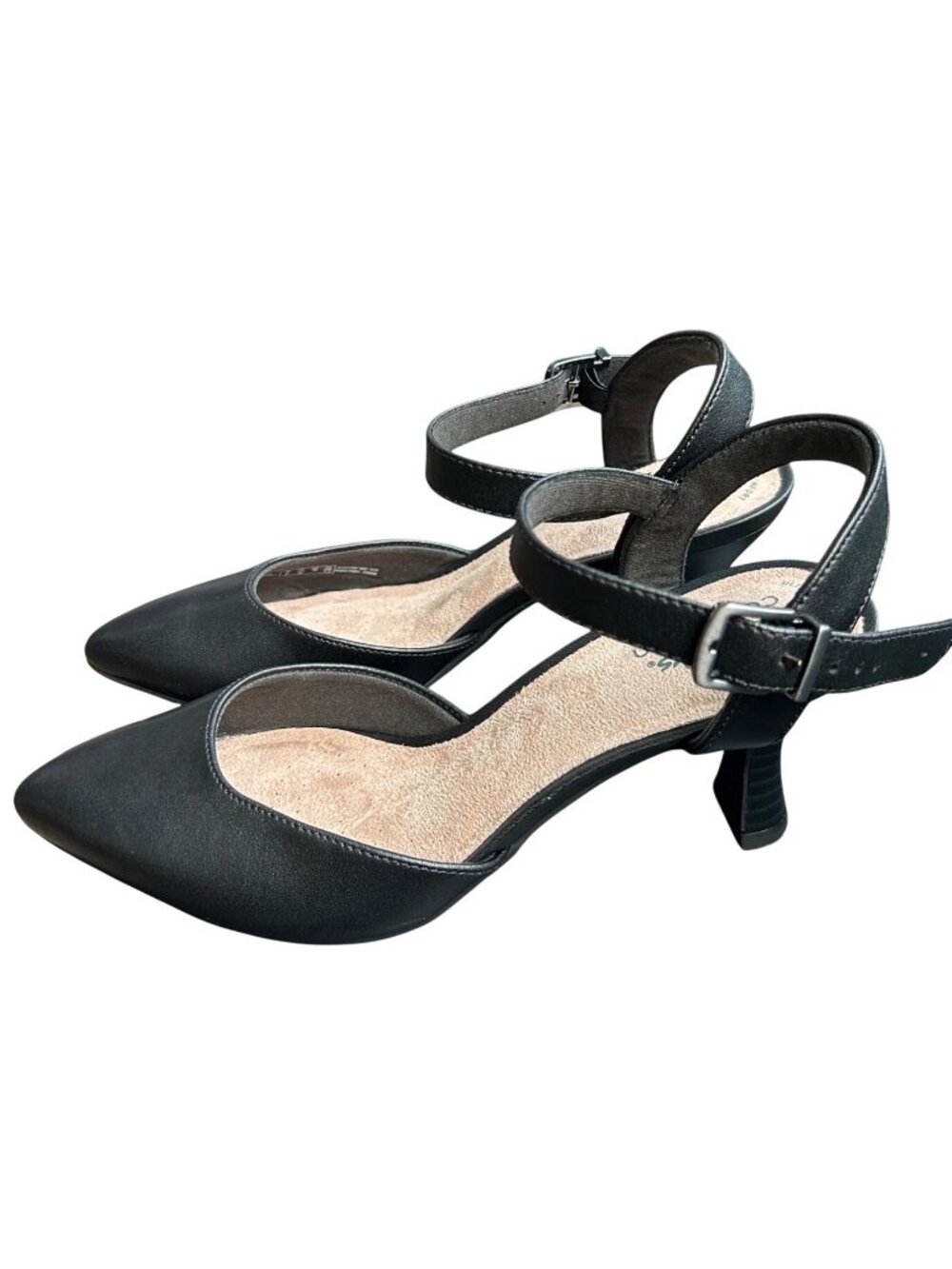Clarks Kataleyna Cora Kitten Heel Pumps Black Size 7.5 - Picture 8 of 16